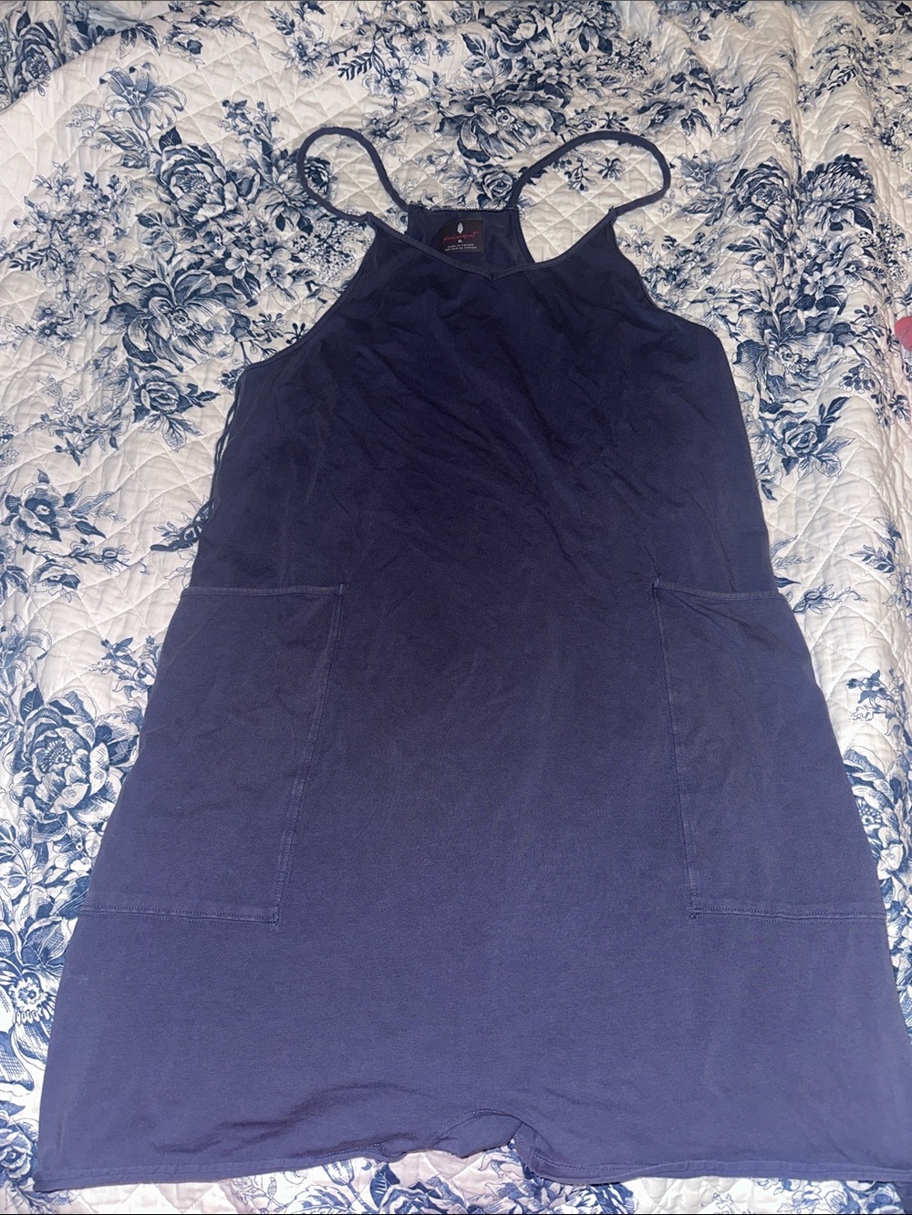 Free People Hotshot Romper/Onsie (Shorts!) Blue